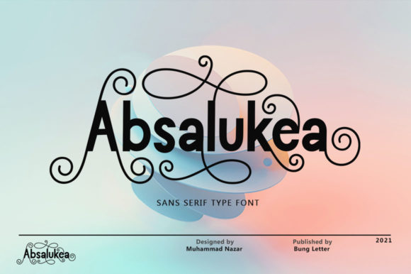 Absalukea: A Distinctive Sans Serif Font for Web Design