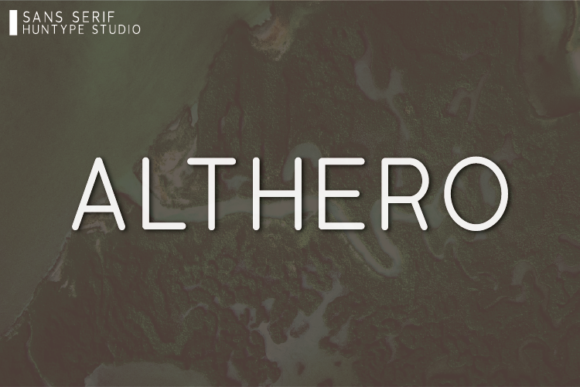 Althero: The Minimal Typeface for Modern Brands