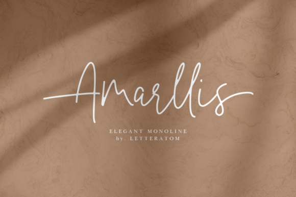 Amarllis: The Handwritten Font That Elevates Your Brand