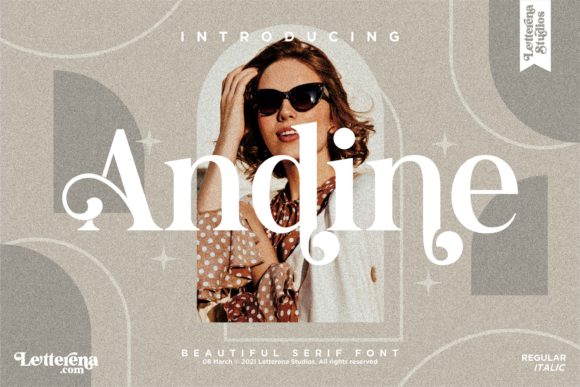 Andine: A Refined Serif Font for Modern Web Design