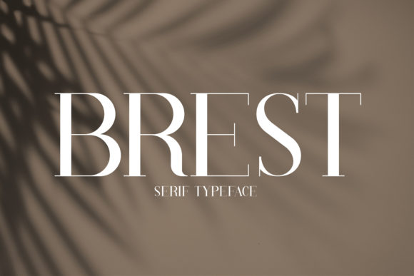 Brest Serif Font for Handmade Brands