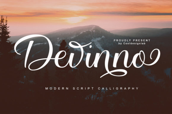 Devinno Font: Elevating Web Design with Elegant Script