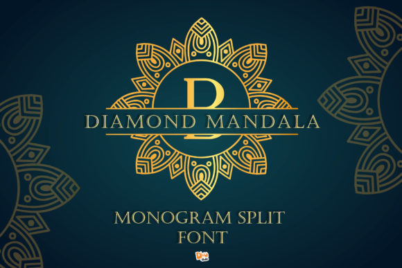 Diamond Mandala Monogram: A Designer’s Font Review