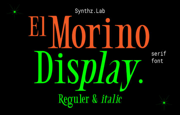 El Morino: A Serif With Character for Bold Branding