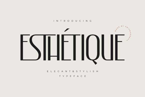Eshetique: A Premium Sans Serif Font for Modern Campaigns