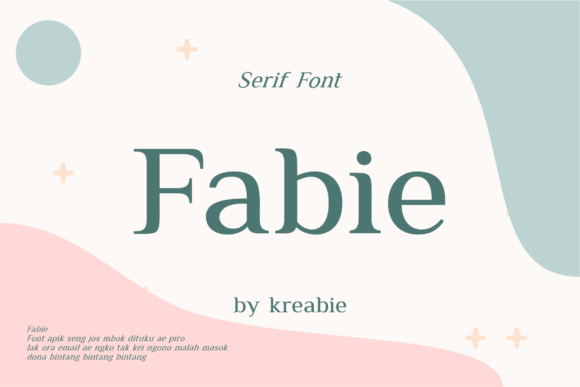 Fabie Serif Font Review: A Designer’s Take