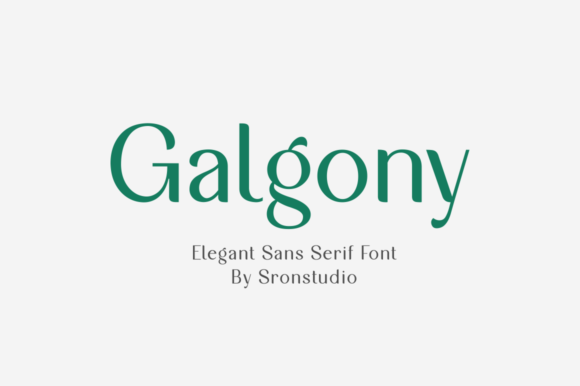 Galgony Font Review: Elevating Web Design