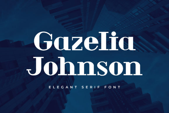 Gazelia Johnson: A Premium Serif Font for Web Design