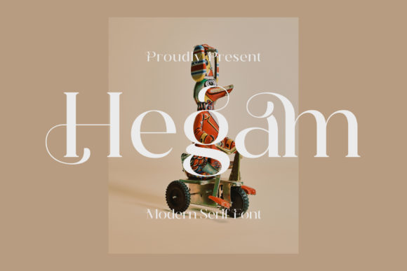 Hegam: A Serif Font for Elegant Branding