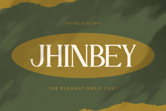 Jhinbey: An Elegant Serif Font for Modern Branding