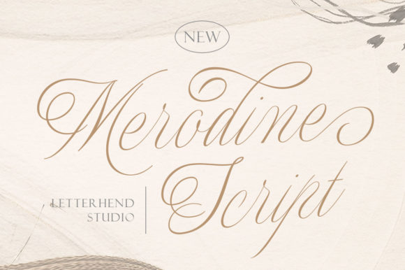 Merodine: A Flowing Handwritten Font for Web Design