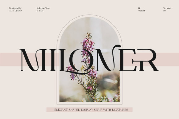 Miloner: A Premium Serif Font for Digital Design