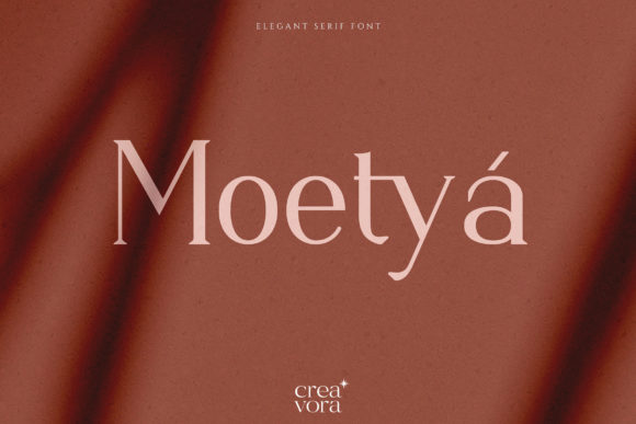 Moetya: A Delicate Serif Font for Editorial Design