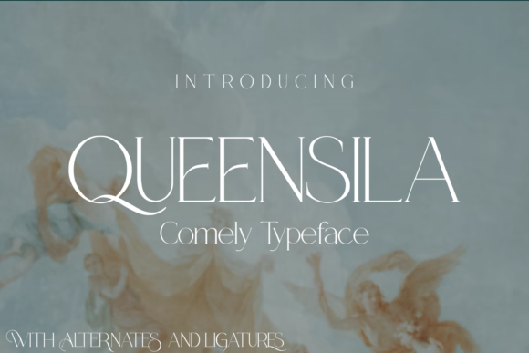 Queensila Typeface: A Delicate Serif for Elegant Branding