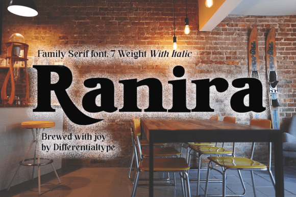 Ranira: A Serif Font for Bold Web Design