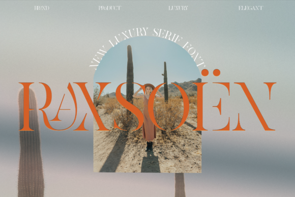 Raxsoen: The Elegant Serif Font for Crafters