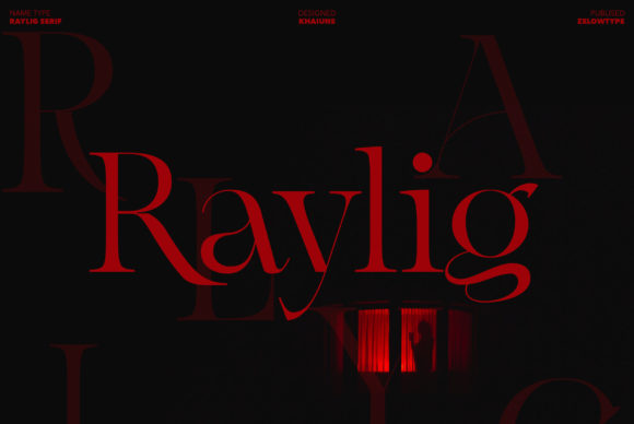 Raylig: The Serif Font That Elevates Campaigns