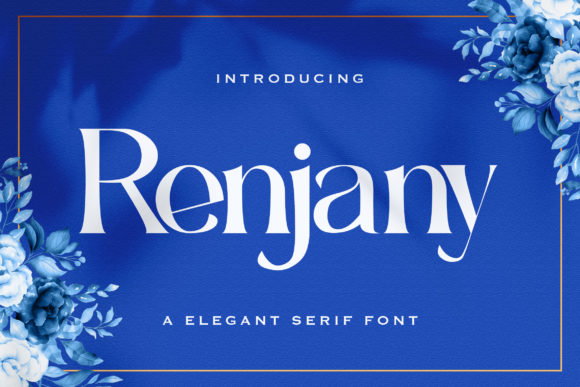 Renjany: The Serif Font That Elevates Branding