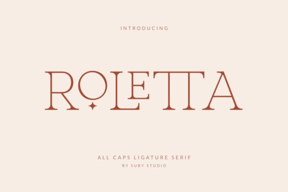 Roletta Typeface: Elevating Brand Identity