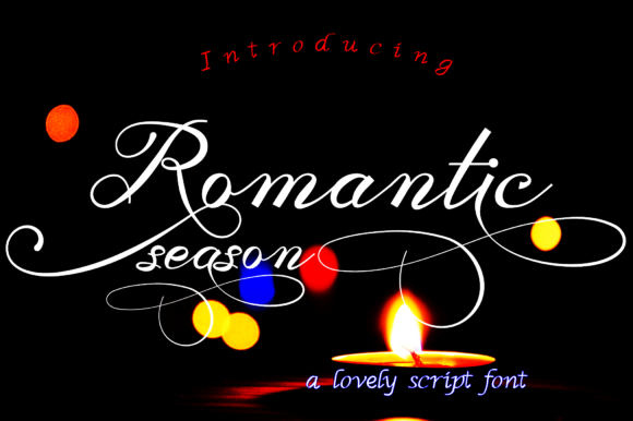 Romantic Season: A Handwritten Font for Elegant Branding