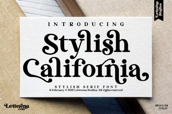 Stylish California Font: An Editorial Review